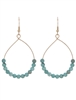 Beaded Teardrop Earrings