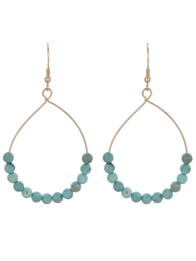 Beaded Teardrop Earrings