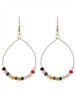 Beaded Teardrop Earrings