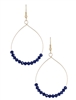 Beaded Teardrop Earrings