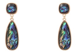 Abalone Drop Earrings