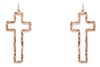 Metal Cross Earrings