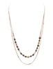 Layered Mixed Natural Stone Necklace