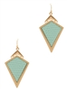 Geometric Hook Earring