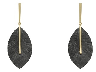 Leather Post Earring