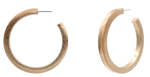 Metal Hoop Earrings