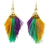 Mini Tassel Hook Earrings