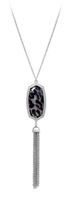 Leopard Pendant Chain Necklace