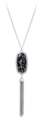 Leopard Pendant Chain Necklace