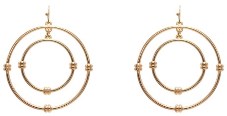 Knot Hoop Earrings