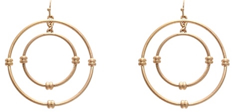 Knot Hoop Earrings