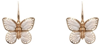 Threaded Butterfly Earrings