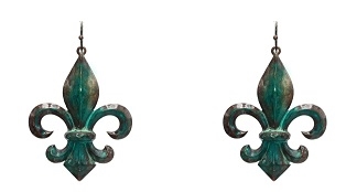 Fleur de Lis Earrings