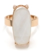 Oblong Shape Adjustable Ring