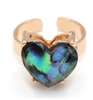 Heart Shape Adjustable Ring