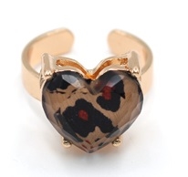 Heart Shape Adjustable Ring