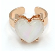 Heart Shape Adjustable Ring