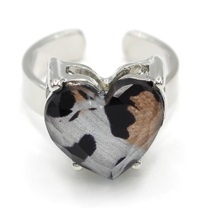 Heart Shape Adjustable Ring