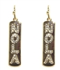 "Nola" Pave Crystal Earrings