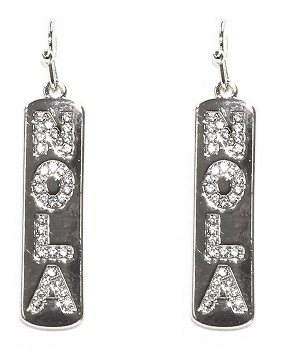 "Nola" Pave Crystal Earrings