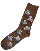 Unisex Cafe au Lait Socks