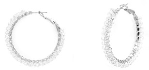 Crystal Hoop Earrings