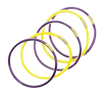 Jelly Bangle- Purple & Gold