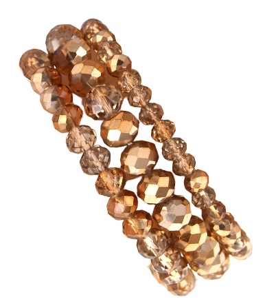 3 Piece Stone Stretch Bracelet