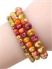 3 Piece Stone Stretch Bracelet