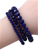 3 Piece Stone Stretch Bracelet