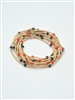 Game Day Guitar String Bracelet W/Beads