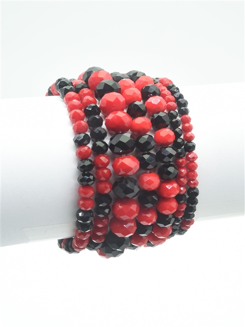 7 Strand Stretch Bracelet