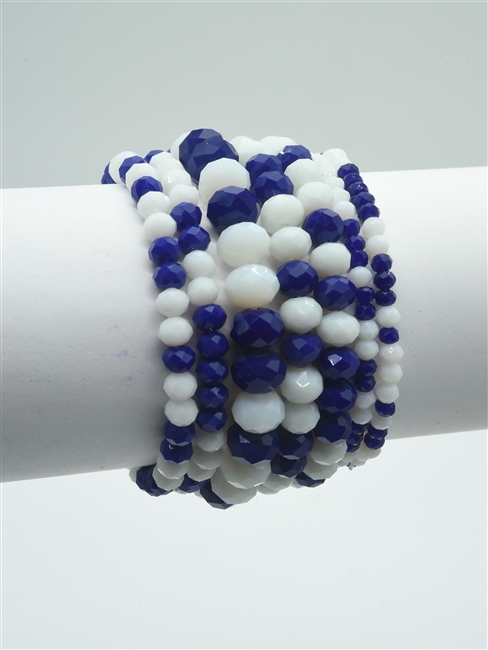 7 Strand Stretch Bracelet