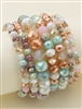 7 Strand Stretch Bracelet