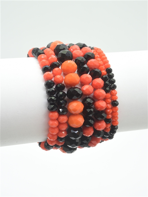7 Strand Stretch Bracelet