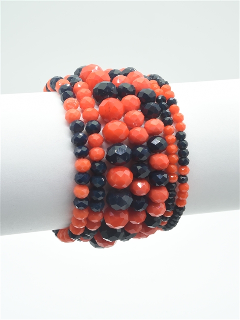 7 Strand Stretch Bracelet