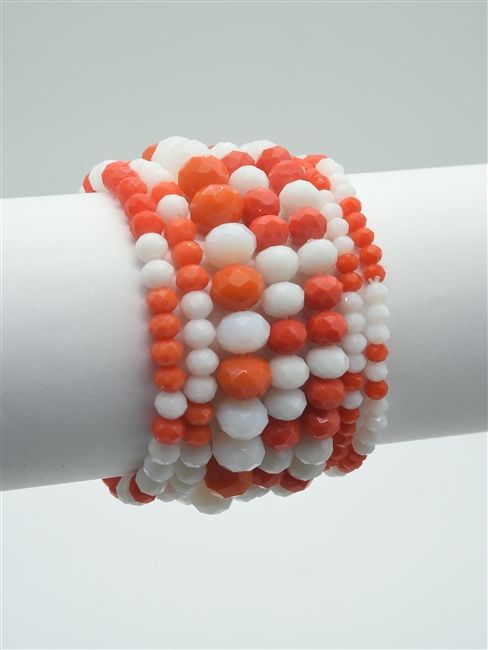 7 Strand Stretch Bracelet
