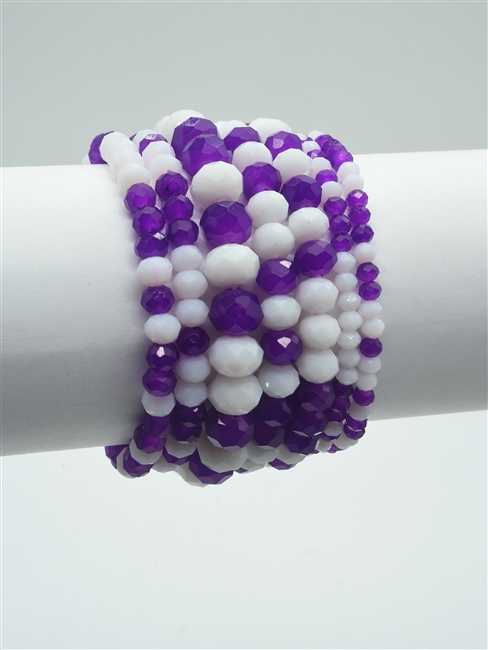 7 Strand Stretch Bracelet