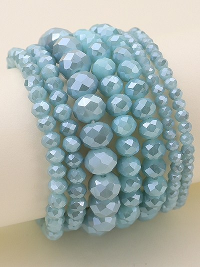 7 Strand Stretch Bracelet