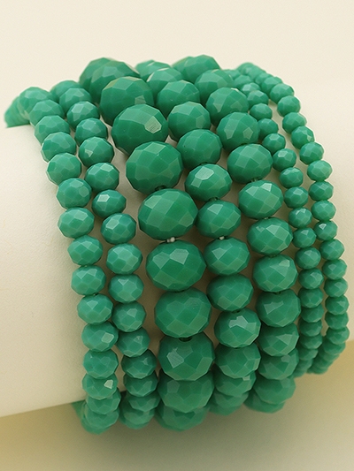 7 Strand Stretch Bracelet