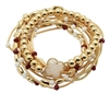 10 Strand Game Day Stretch  Bracelet