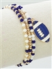 Football Charm Bracelet