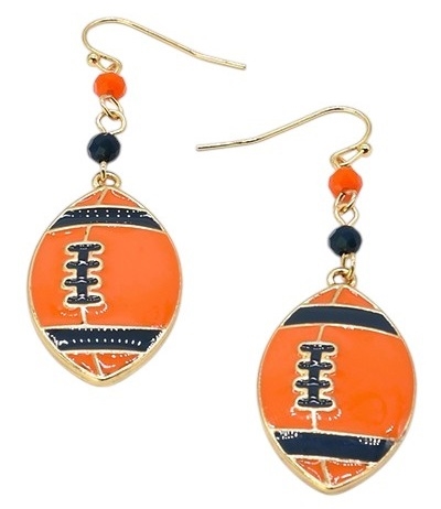 Football Earrings