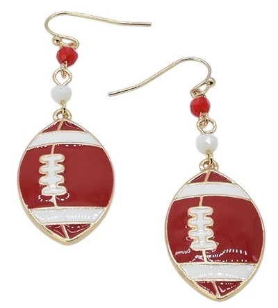 Football Earrings