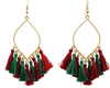 Marquis  Shape XMAS Earrings