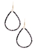 Beaded Teardrop Earrings