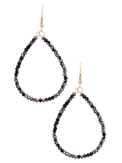 Beaded Teardrop Earrings