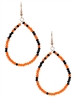 Beaded Teardrop Earrings