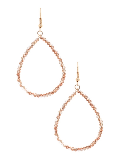 Beaded Teardrop Earrings
