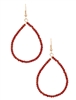 Beaded Teardrop Earrings